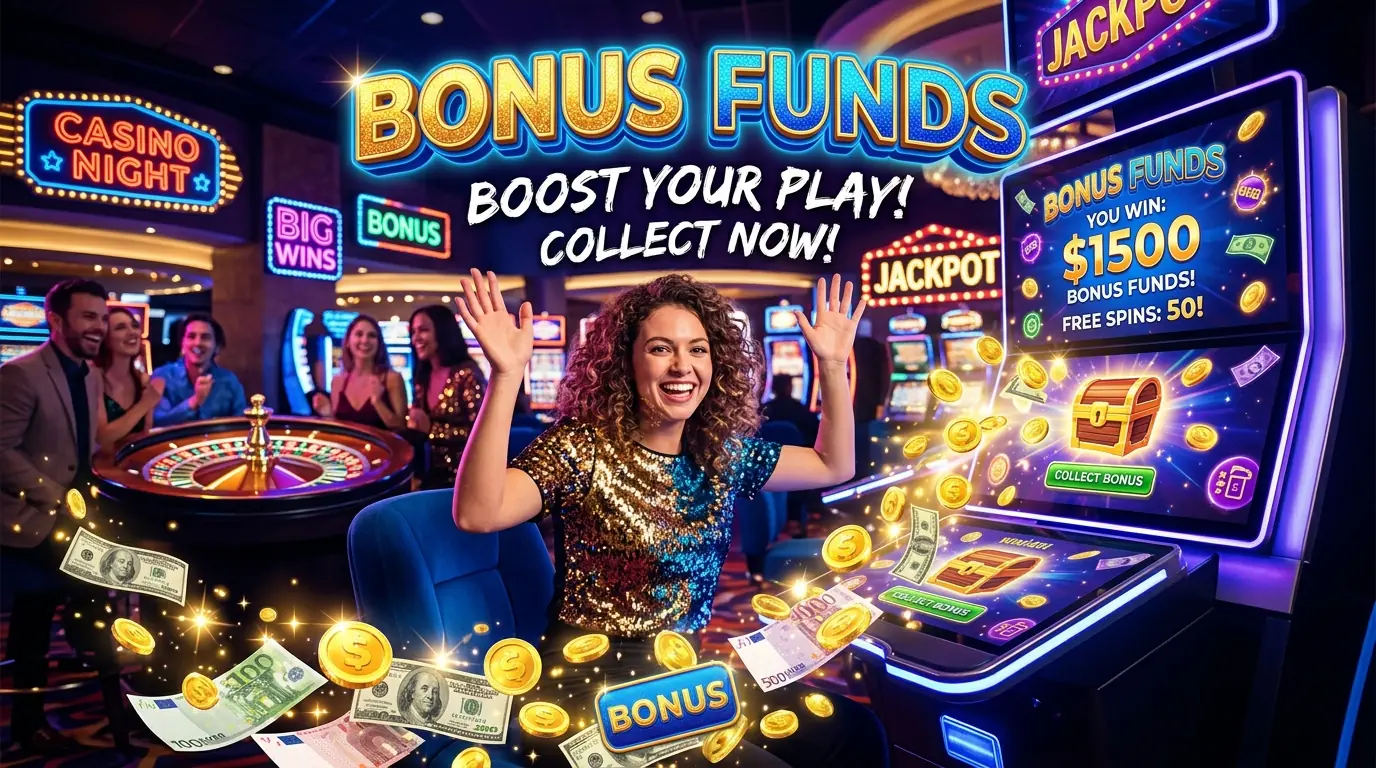 Bonus på konto hos Eu casino