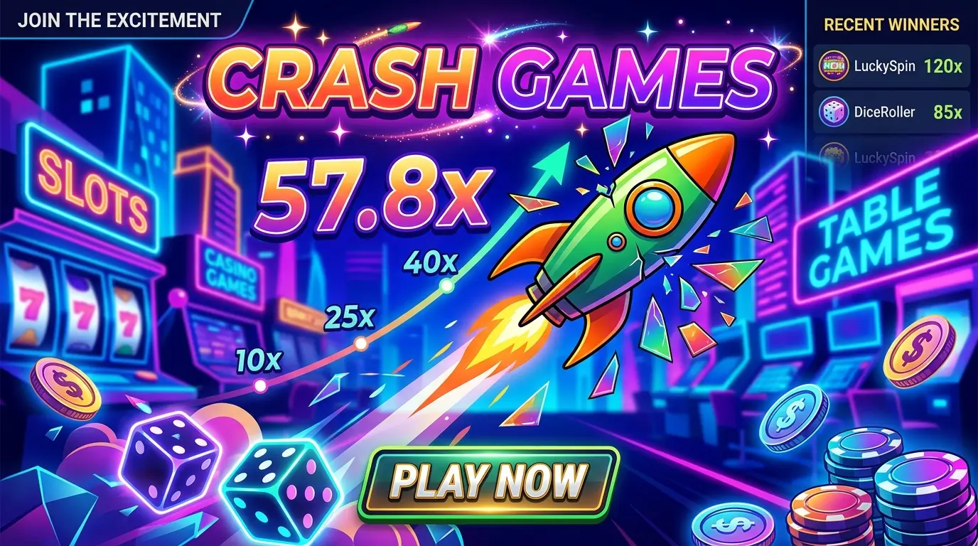 Spil crashspil hos Eu casino